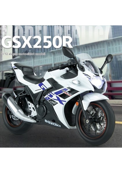 Alaşım Araba Modeli Suzuki GSX250R Motosiklet Modeli (Yurt Dışından) indirimleri