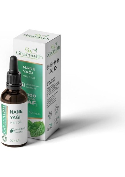 %100 Saf ve Doğal Nane Yağı 20 ml fırsatları