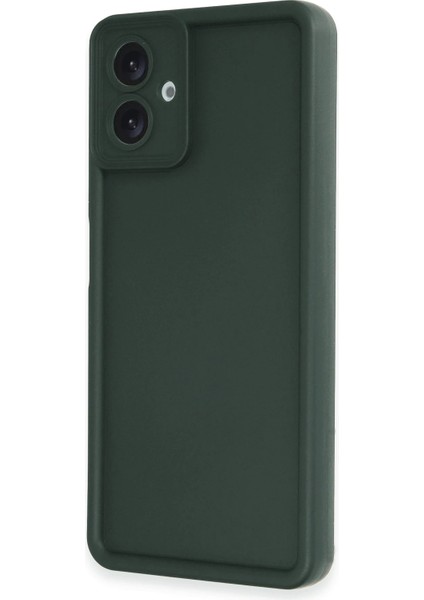 Samsung Galaxy A06 Kılıf Viera Silikon - Koyu Yeşil Arbkd
