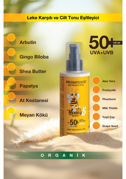 Pregnapigment Sun Spray 147 ml Renk Düzenleyici Güneş Spreyi