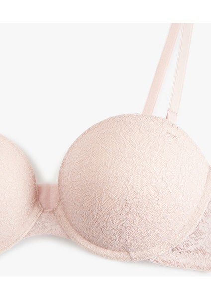 Çıkarılabilir Askılı Ekstra Dolgulu Maximizer Destekli Dantelli Sütyen fiyatları