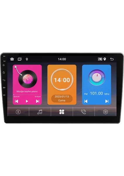 Peugeot 407 Android Multimedya Sistemi (2004-2008) CRV-4812XAA