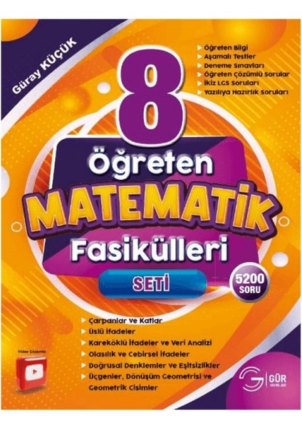 (Sınıf: 8) Öğreten Matematik Seti - Güray Küçük