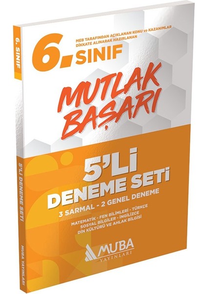 MB 6. Sınıf 5'li Deneme Seti