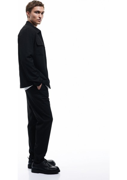 Beli Bağcıklı Katlamalı Paça Cep Detaylı Slim Fit Pantolon fiyatları