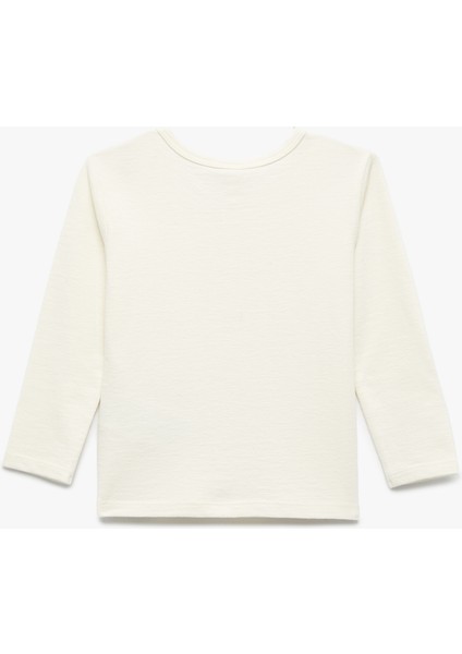 Pamuklu Uzun Kollu Düğmeli Tişört fiyatları