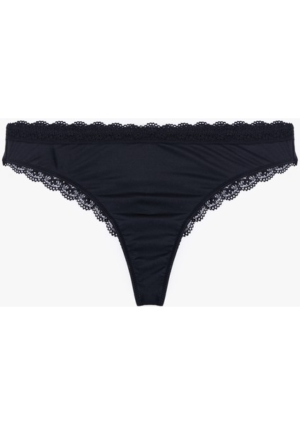 Rahat Kalıp Dantel Detaylı Brazilian Külot