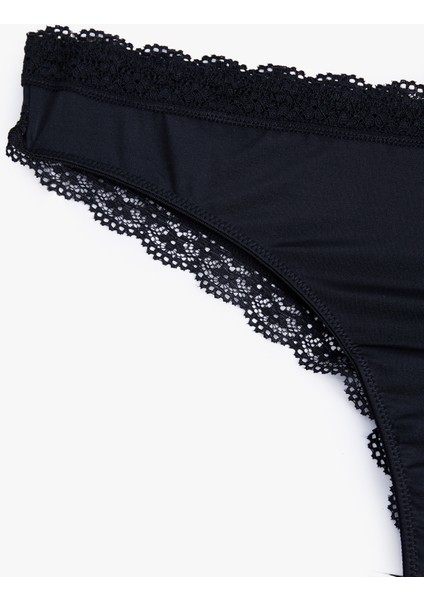 Rahat Kalıp Dantel Detaylı Brazilian Külot modelleri