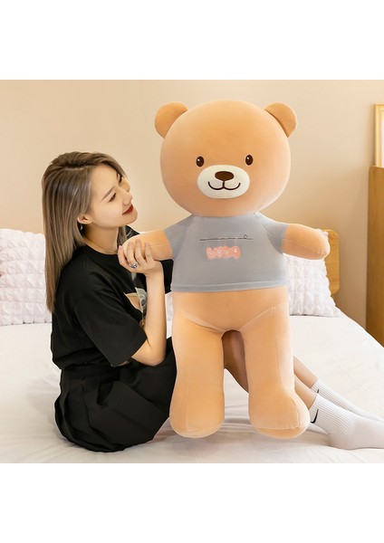 Yeni Aşk Ayı Bebek Peluş Oyuncaklar Sevimli Ayı Bebek Bez Bebek Çocuk Yastık (Yurt Dışından)