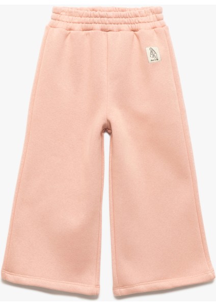 Beli Lastikli Geniş Paça Eşofman Altı