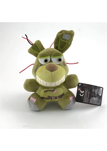 20CM Gece Yarısı Eşarp Ayı Bebek Çocuk Oyunu Anime Çevresel Şimşek Ayı Peluş Oyuncaklar (Yurt Dışından)