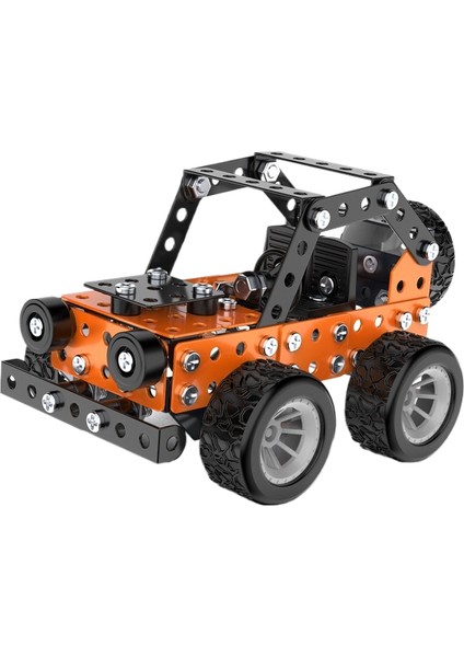 Çocuk Metal Montaj Oyuncakları Yaratıcı Arazi Aracı Model Puzzle Mühendislik Araçları Büyük Çocuklar Öğrenciler El Yapımı Hediyeler (Yurt Dışından)
