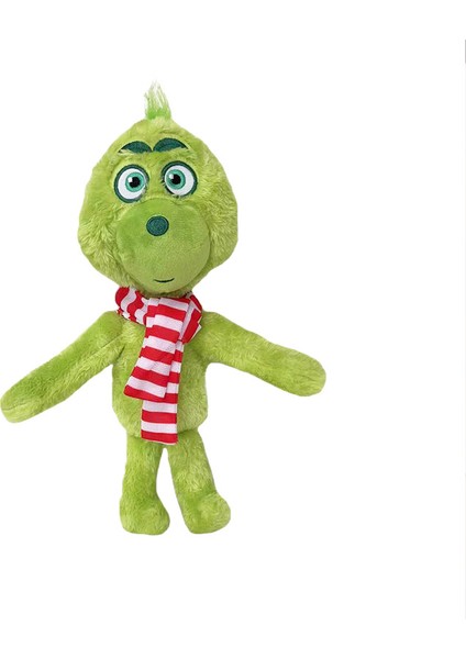 Grinch Noel Yeşil Canavar Peluş Oyuncak Yeşil Canavar Bebek Oyuncak (Yurt Dışından)