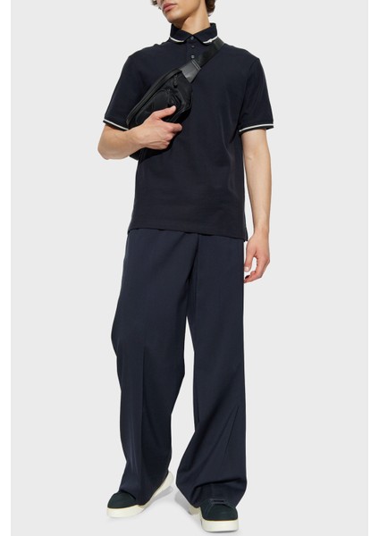 Şerit Detaylı Pamuklu Regular Fit Düğmeli Polo Yaka T Shirt Erkek Polo Yaka T Shirt EM003003 AF10497 UC001 fiyatları