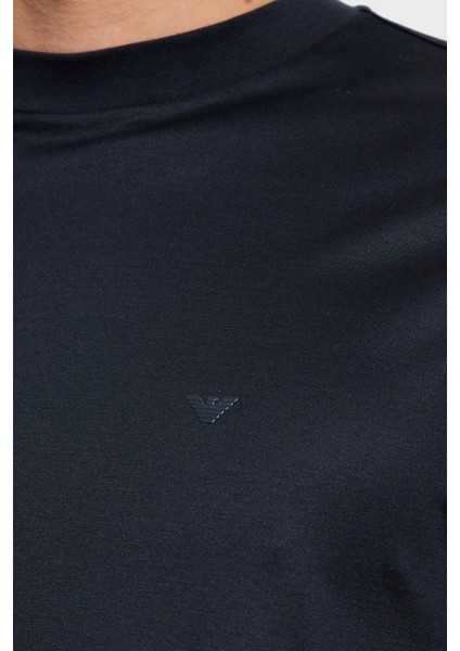 Pamuk Karışımlı Regular Fit Bisiklet Yaka Logolu T Shirt Erkek T Shirt EM003137 AF10761 UB118 fırsatları