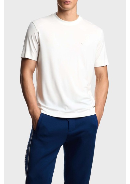 Logolu Regular Fit Bisiklet Yaka T Shirt Erkek T Shirt EM002996 AF13721 U0003