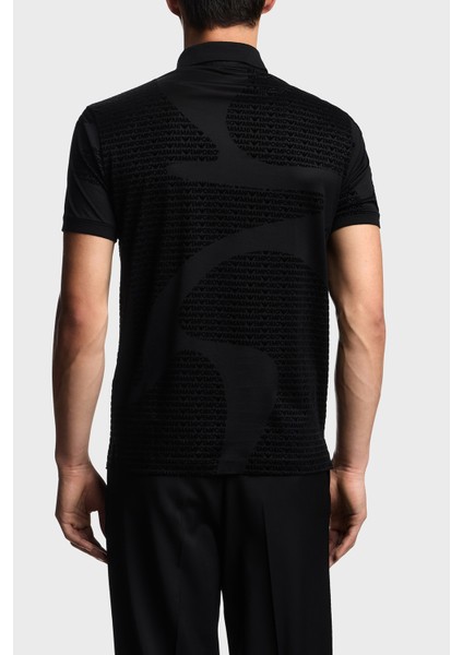 Pamuklu Regular Fit Tamamı Logolu Düğmeli Polo Yaka T Shirt Erkek Polo Yaka T Shirt EM002971 AF10017 FC242 modelleri