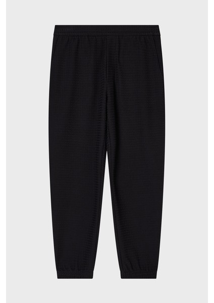 Jakarlı Regular Fit Lastikli Bel Lastikli Paça Pantolon Erkek Pantolon EM003443 AF13700 FC231