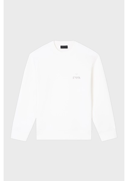 Logo Işlemeli Streç Pamuklu Regular Fit Bisiklet Yaka Sweat Erkek Sweat EM002919 AF10013 U0003 indirimleri