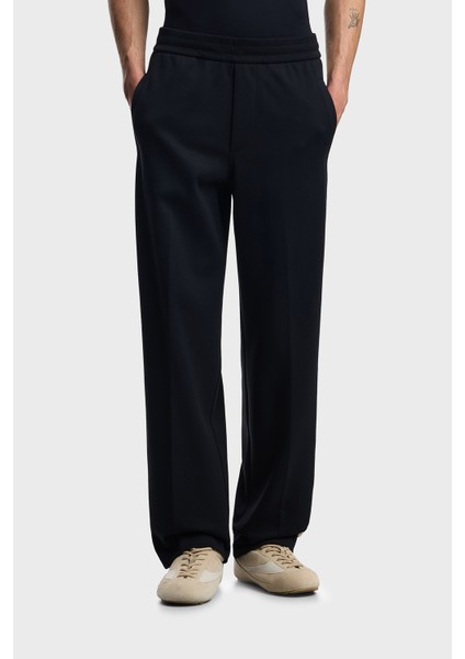 Streç Pamuklu Regular Fit Normal Bel Bol Paça Jogger Pantolon Erkek Pantolon EM002873 AF13488 UB118