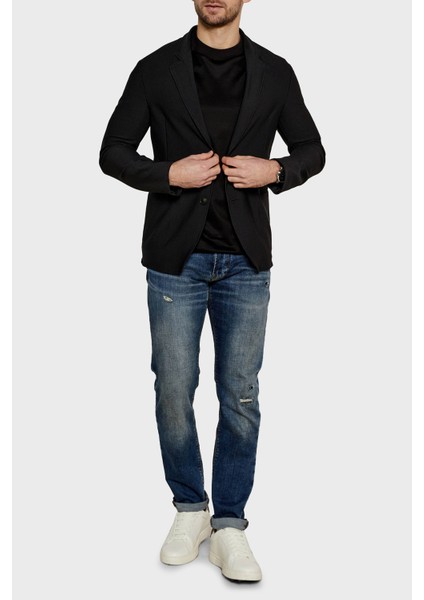 Yırtmaçlı Slim Fit Mono Yaka Mikro Dokuma Ceket Erkek Ceket EM000142 TE11109 UC001 fiyatları