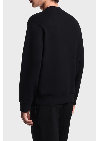 Streç Pamuklu Regular Fit Tek Cepli Bisiklet Yaka Sweat Erkek Sweat EM002925 AF10013 UC001 modelleri