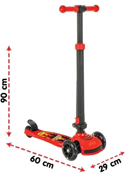 07354 Power Scooter ( Kırmızı) fiyatları