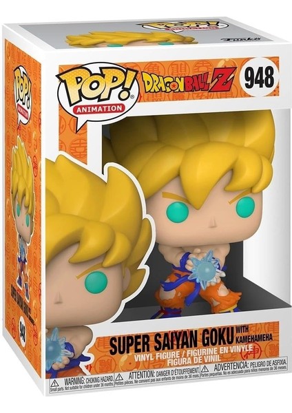 ! Animation - Dragon Ball Z -Super Saiyan Goku W/kamehameha modelleri