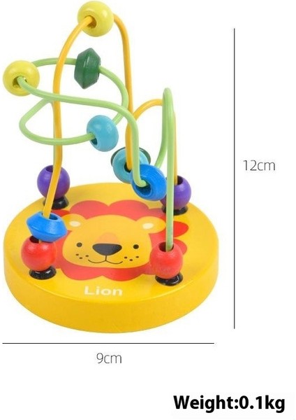 Erken Eğitim Eğitici Bebek Çocuk Oyuncakları Ahşap Sekiz Ton Perküsyon Gökkuşağı Kulesi Dört Set Sütun Bükülmüş Solucan (Yurt Dışından)