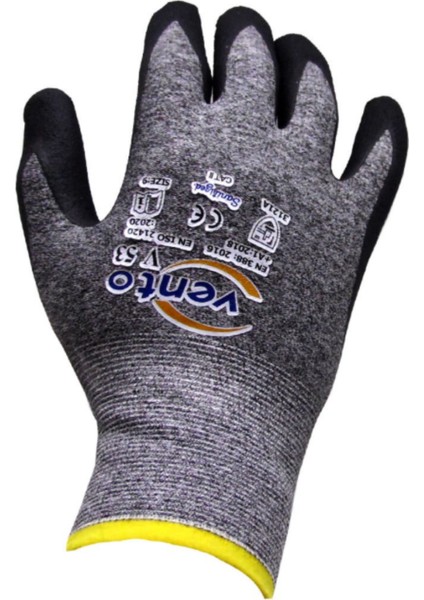 V53 Mikro Köpük Kaplı Iş Eldiveni 10 Numara Xl Beden modelleri