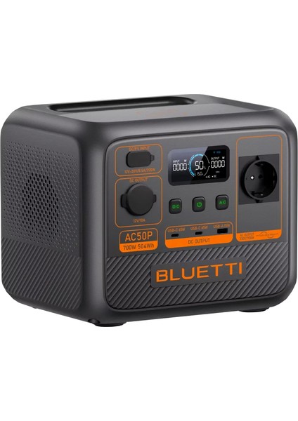 AC50P UPS 504Wh Kapasiteli Taşınabilir Güç Kaynağı (Bluetti Türkiye Garantili)