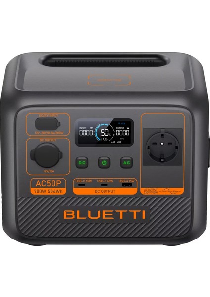 AC50P UPS 504Wh Kapasiteli Taşınabilir Güç Kaynağı (Bluetti Türkiye Garantili) fiyatları
