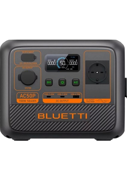 AC50P UPS 504Wh Kapasiteli Taşınabilir Güç Kaynağı (Bluetti Türkiye Garantili) modelleri