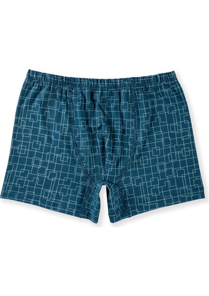 Erkek Çocuk Pamuklu Baskılı Rahat Kesim Likralı Boxer 3'lü Paket 3972 Renkli fırsatları