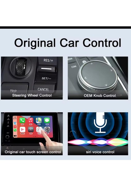 Kablosuz Carplay Adaptörü, Dongle Araba Kablosuz Carplay, Apple Carplay Kablosuz 5ghz Wifi Bluetooth Bağlantı Adaptörü Çevirici Arabalar Için modelleri