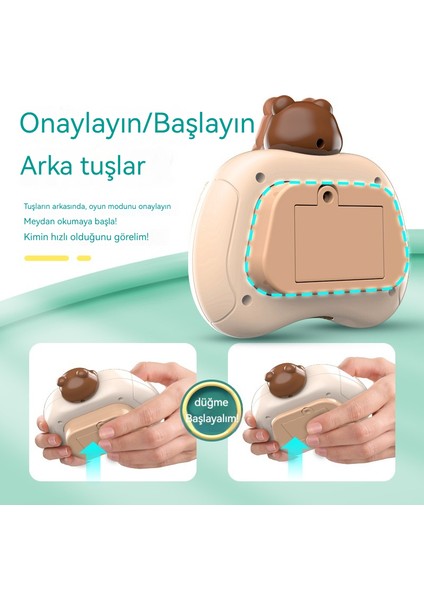 Rodent Exterminator Press And Press'in Öncüsü Le Whac-A-Mole Oyun Makinesi Hızlı Bir Şekilde Seviye Atlayan Eğitici Oyuncakları Tanıtıyor (Yurt Dışından) fiyatları