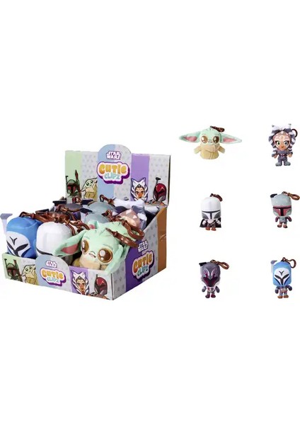 Star Wars Cutie Peluş Figür Anahtarlık