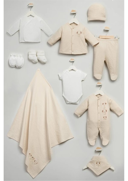 My Baby Kumsal % 100 Coton 10 Lu Hastane Çıkışı Yeni Sevimli Köpekçikler Desenli 10116 fiyatları