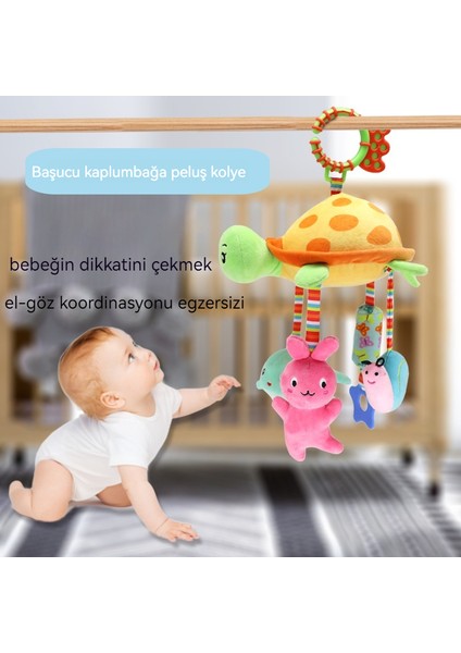 0-1 Yaş Arası Bebekler Için Sevimli Kaplumbağa Peluş Eğitici Oyuncak (Yurt Dışından) modelleri