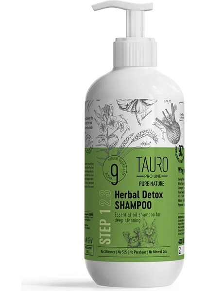 Pure Nature Bitkisel Detox Şampuan