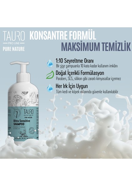 Pure Nature Ultra Sensitive Hassas Şampuan 400 ML
