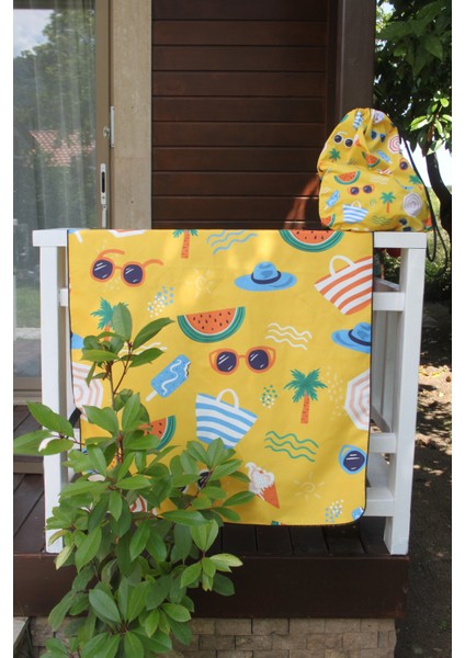 Mikrofiber Plaj Havlusu