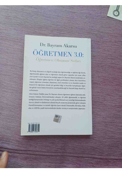 3.0 Öğretmen Olmanın Sırları 2019 1,baski 134 Sayfa Bazi Sayfalarda Alti Cizili Yerler Var Harici Temizdir modelleri