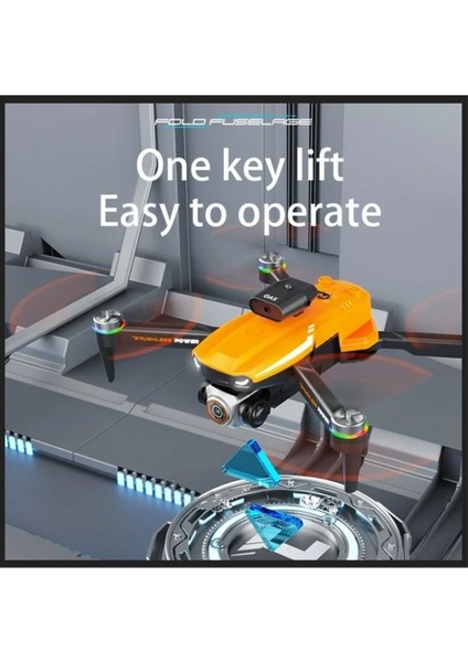 Çift Kamera ve Bataryalı Drone Ekranlı Uzaktan Kumanda App Destekli Quadcopter Tek Tuş Iniş Kalkış