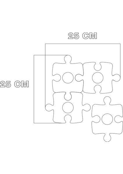 Ahşap Mumluk -Puzzlemumluk -Minimalist Mumluk modelleri