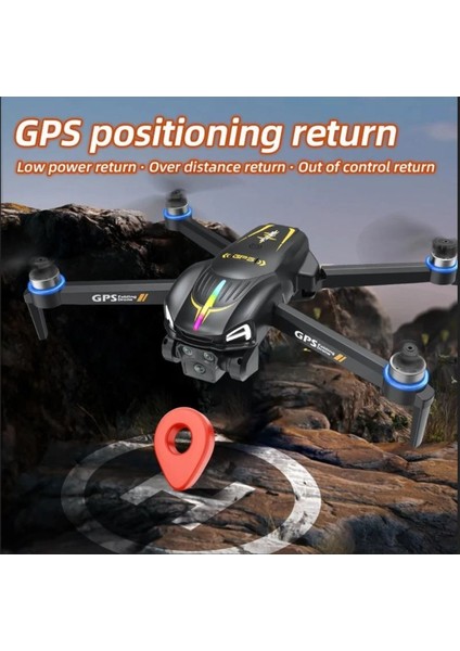Gps Li Drone Ekranlı Uzaktan Kumanda App Destekli Quadcopter Brushless Motor 4K Kamera modelleri