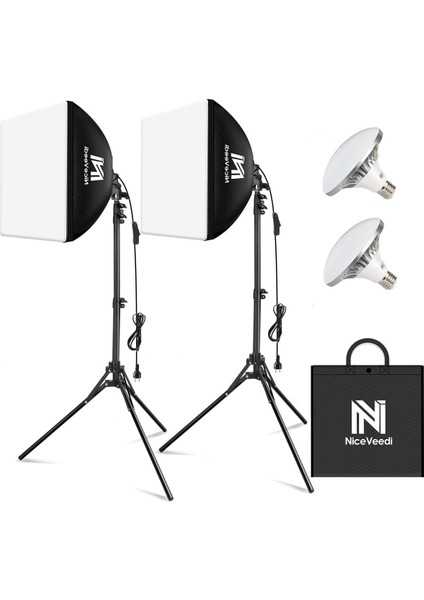 Aydınlatma Kiti, Niceveedi 2'li Paket 16'' x 16''