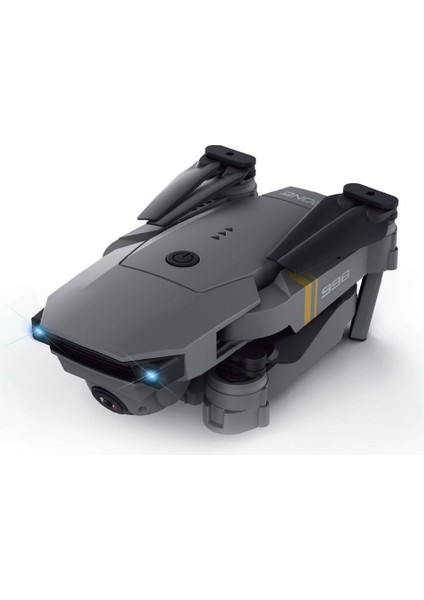 998 Pro Drone Uzaktan Kumandalı Kameralı Quadcopter Katlanabilir Mini Işıklı Drone