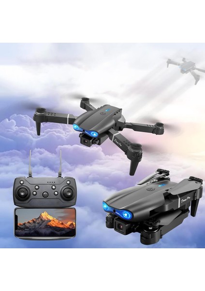 Çift Kamera Drone Uzaktan Kumanda App Destekli Quadcopter Tek Tuş Iniş Kalkış modelleri