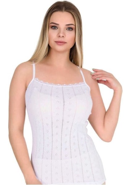 Berrak 8050 6'lı %100 Pamuk Ince Askılı Kadın Atlet